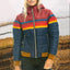 Retro Cord-Jacke mit Sherpa-Futter